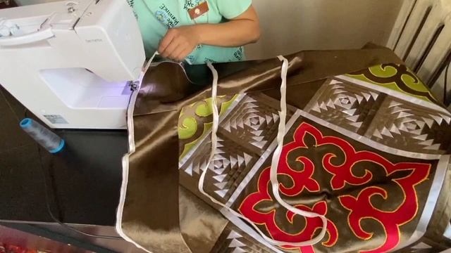 Құрақ көрпе тігіп үйрену  / Лоскутное шитье . Курак тигип уйрену.