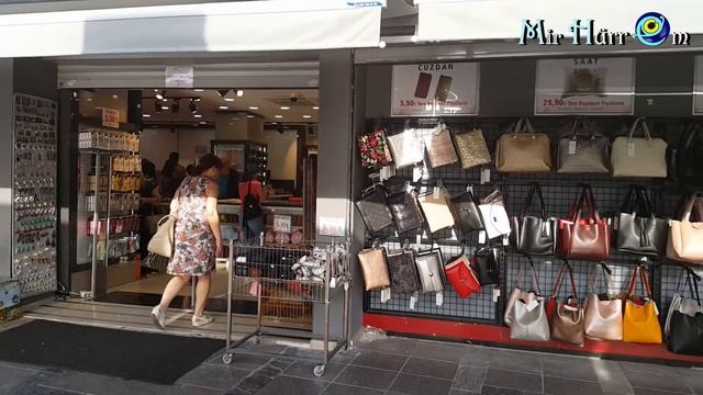 Лавка старинных вещиц. Магазин женских побрякушек и моя покупочка. Измир, Турция. смотреть онлайн