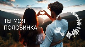 «ТЫ МОЯ ПОЛОВИНКА» / Песня о любви ❤️