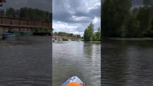 Сплав на Sup досках по реке Тагил. Через сады Монзино.