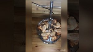 Копчёные крылышки, горячее копчение в домашних условиях, коптильня Гестия