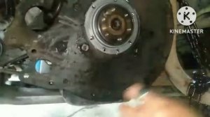 Mitsubishi canter 4d32,replace, clutch disc. release bearing. pilot bearing.rearcrankshaftoilseal