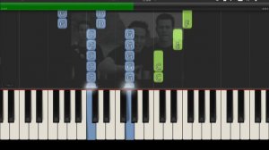 Blink 182 - All the Small Things Piano Tutorial Intermediate