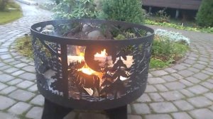 ОЧАГ-ЧАША ДЛЯ КОСТРА НА ДАЧУ