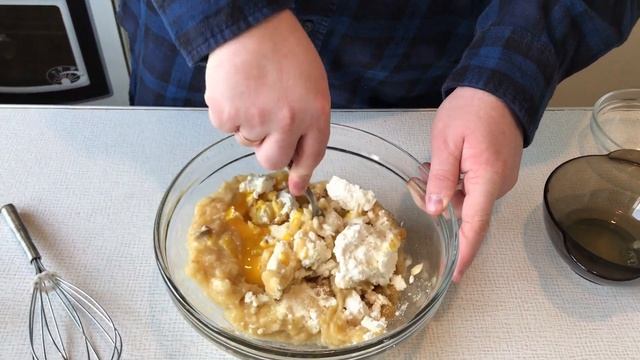 Творожно - банановая запеканка, ОБАЛДЕННЫЙ РЕЦЕПТ. смотреть онлайн