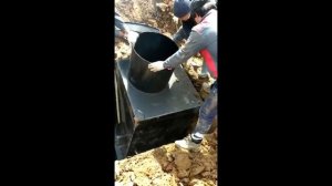 Монтаж металличеcкого кессона  Раменский район, деревня Панино