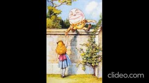 Л.Кэрролл. Алиса в Зазеркалье. Шалтай-Болтай.