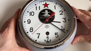 НЕОБЫЧНО! Корабельные часы Восток 5 ЧМ 1