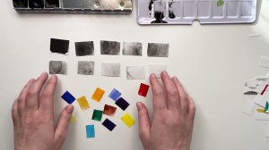 Тон акварельной краски. Урок с курса по фактурам