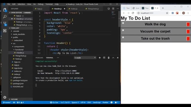 MERN Stack Developer E-Degree | Add Component in React (Part 6/7) | Kickstarter | Eduonix