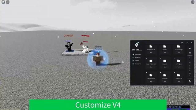 Roblox ServerSide Script Showcase Ethereal смотреть онлайн