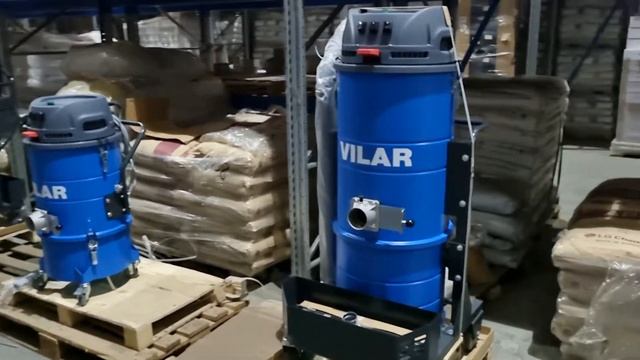Строительный пылесос VILAR для шлифмашин по бетону смотреть онлайн