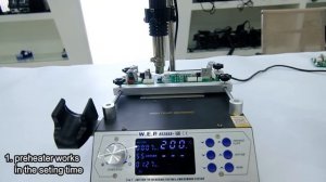 Программируемая паяльная станция 1200 Вт WEP 853AAA+