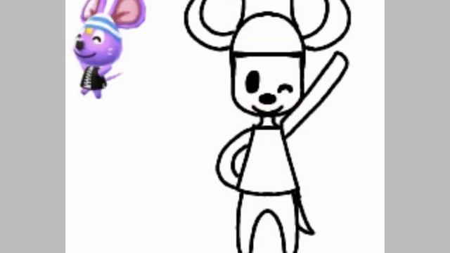 Rod - (Animal Crossing : New Leaf) SpeedPaint смотреть онлайн