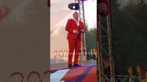 Концерт в Малаховка День г. Люберцы .Поет Александр Чайка