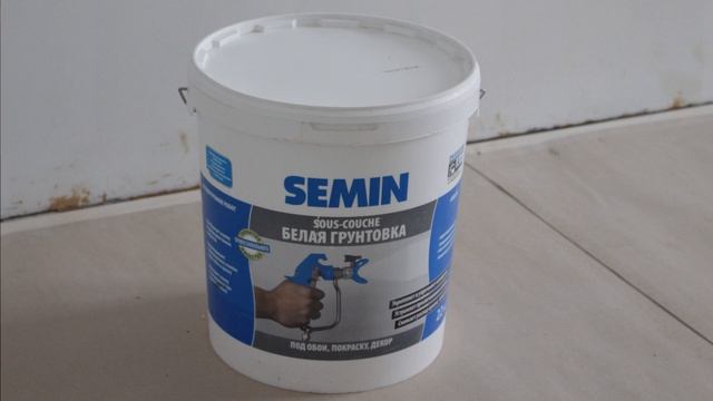 Обзор грунтовок Семин (Semin). Тест: PRIM-SM, SOUS-COUCHE. смотреть онлайн