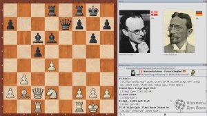 Шахматы. Зигберт Тарраш. ВЕЛИКОЛЕПНЫЙ МАТ в принципиальной партии!