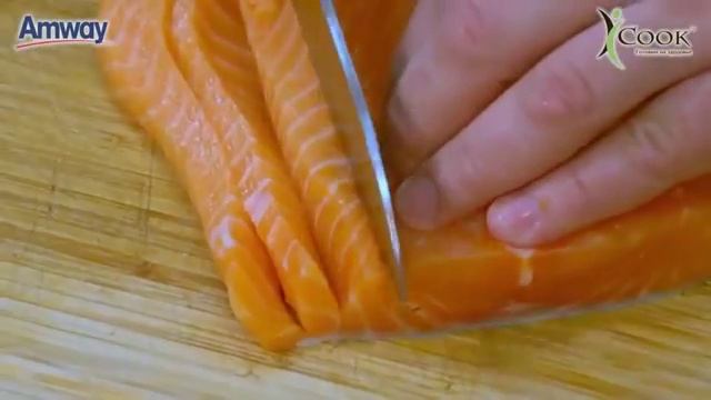 Рецепт с красной рыбой. Посуда iCook. Готовим дома смотреть онлайн