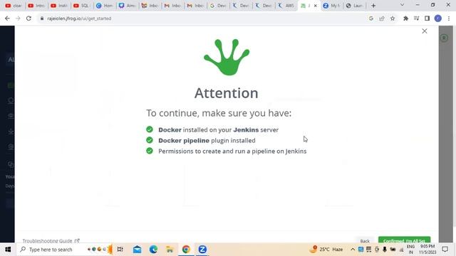 Devops Jfrog Docker jenkins