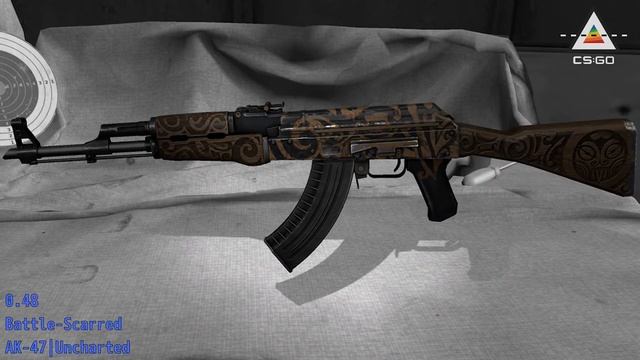 AK-47 Затерянная земля | Износ Скина | #CSGO смотреть онлайн
