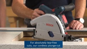 All about the Bosch Professional GKT 18V-52 GC BITURBO Brushless plunge-type saw