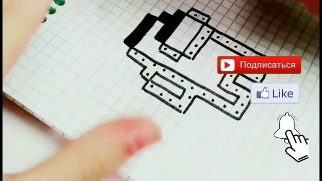 Как нарисовать амонг ас по клеточкам. Рисунок фломастерами на бумаге. AMONG US быстро и просто.амон