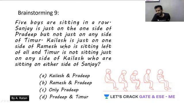 An Approach to Sitting Arrangements | Reasoning | GATE/ESE 2021 Exam Preparation | Amulya Ratan смотреть онлайн