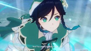 Genshin impact- Синьора отбирает у Венти сердце Бога | На русском