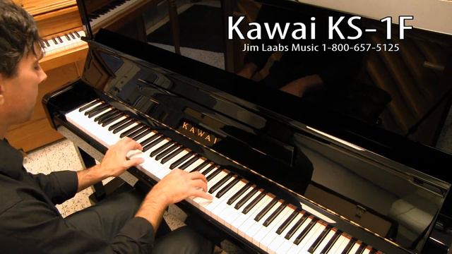 Kawai KS 1F Upright Piano Demo смотреть онлайн