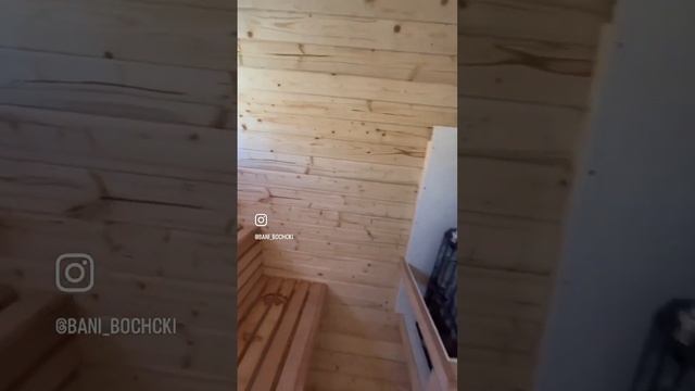 Баня квадро 6 метров три помещения