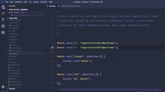 03. Laravel Controller Basics