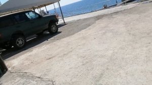 Крым. Ялта. Гаспра. Спуск к морю и набережная.