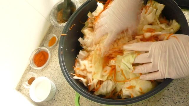 Вилок капусты, морковка и минимум времени! Капуста по-корейски овощная закуска для Новогоднего стол