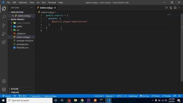 Vue js project in Hindi #3 Code Flow - Restaurant Management App