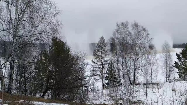 Подрыв льда на реке Кан смотреть онлайн
