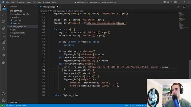 Regex - Python Web Scraping for Beginners смотреть онлайн