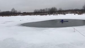 Аэратор-волногон  в работе