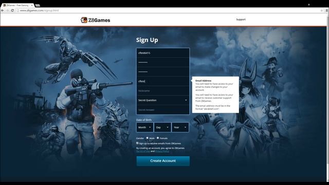 How to create a Z8Games Account смотреть онлайн