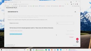 Обновляем ПО телевизора LG с флешки