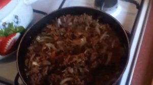 Гороховая каша с фаршем