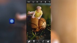 Man Child Getting out of a Snail ??? || Mobile Editing Tutorial || Snapseed Edit || PS touch ||