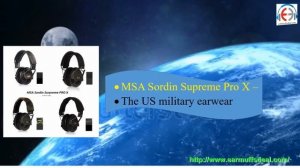 MSA Sordin Supreme Pro X Premium Electronic Ear Muff for Hearing Protection #MSAsordinsupremeprox