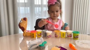 Мистер зубастик на приеме у Доктора Даши! Play-Doh! мега пластилин