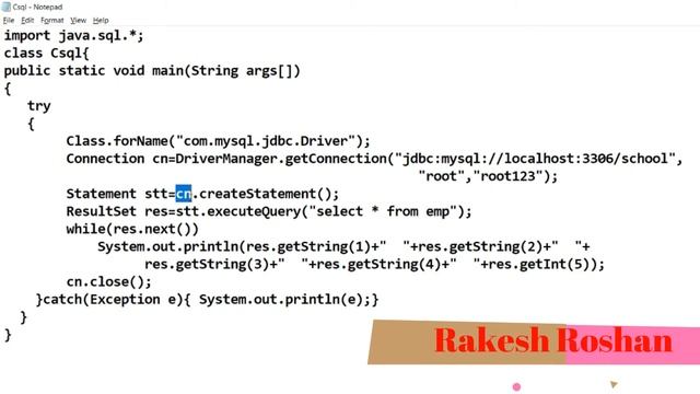 Java Programming Language #18: Database connectivity with MySql смотреть онлайн