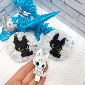 набор бантиков из вырубки