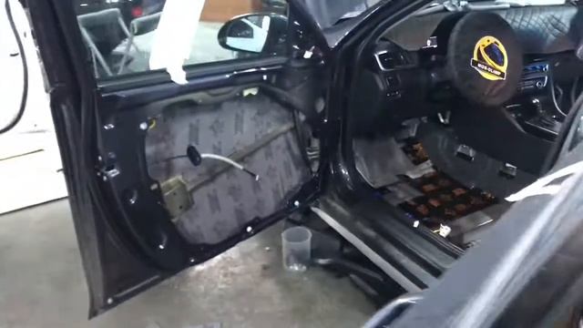 KIA Optima сделал шумоизоляцию материалами Комфортмат. Уверен, тишина в салоне будет радовать долго