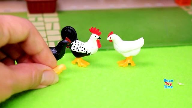 Fun Playmobil Farmyard Figurines - Let's Make a Farm! смотреть онлайн