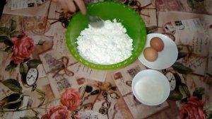 Вкусняшка из творога! Пирог. Подробный рецепт