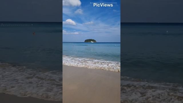 Пляж Ката. Пхукет. Таиланд. Какая погода сегодня 14 декабря 2023. Курорт зимой. Обстановка на пляже