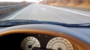 Toyota Yaris TS T-Sport / Vitz RS on Autobahn going full speed